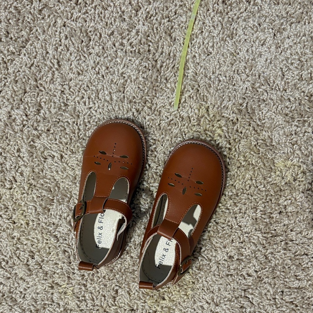 Felix & Flora Brown girls Shoes